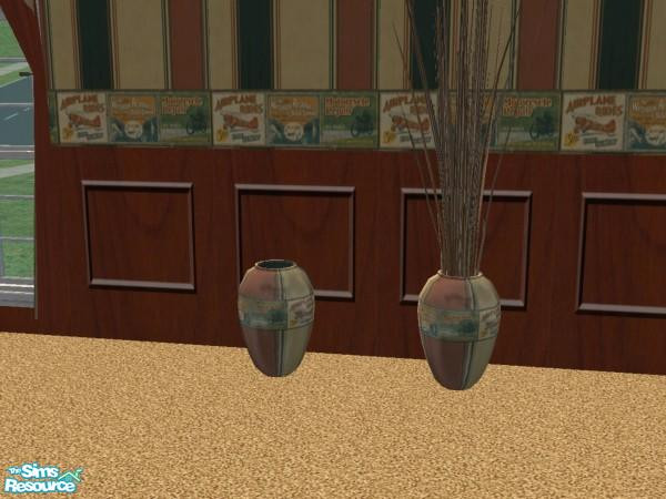 Sims 2 — Manly Den Set - Individual Item by TheNumbersWoman — Manly Den Sculptures