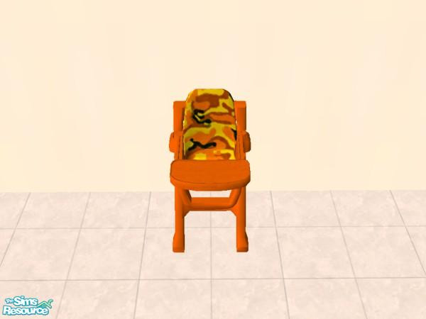 Sims 2 — Maxis Matching High Chairs - Individual  by HopeInHeaven — They're finally here, the Maxis matching high chairs