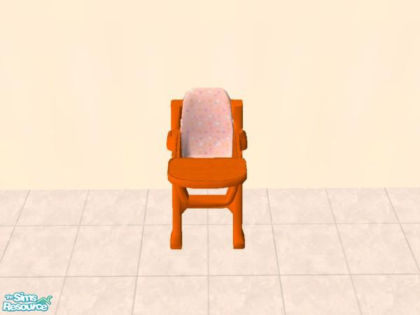 Sims 2 — Maxis Matching High Chairs - Individual  by HopeInHeaven — They're finally here, the Maxis matching high chairs