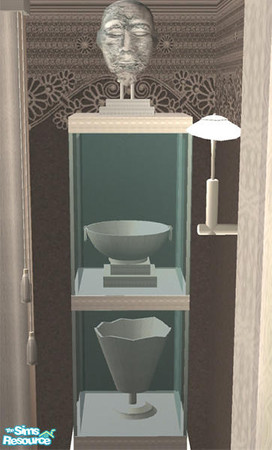 Sims 2 — Silent Whisper Addons - Mask deco by Cloisonne — White