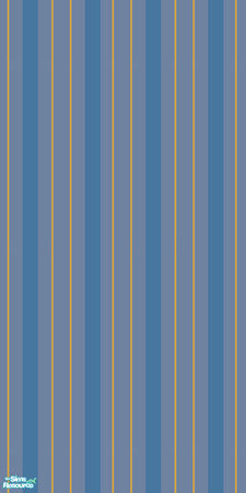 Sims 2 — Maxis Blue Gold Stripe by Mutske — Maxis wallpaper without the molding. I just made them to use them with my