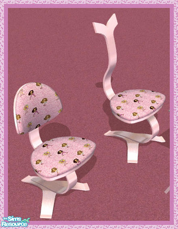 Sims 2 — SimBratz Computer Chair by TKayO by TKayO — Every Sim girl's dream--"SimBratz". I originally made this