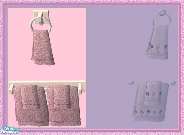 Sims 2 — SimBratz Bath Towel 1 by TKayO by TKayO — Every Sim girl's dream--"SimBratz". I originally made this