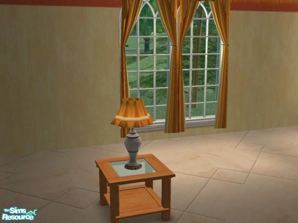 Sims 2 — Catherine Sunburst Living - Individual I by TheNumbersWoman — Lamp