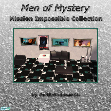 Sims 2 — Men of Mystery: MI Collection by EarthGoddess54 — Another Simply for Guys: the Mission Impossible Collection. A