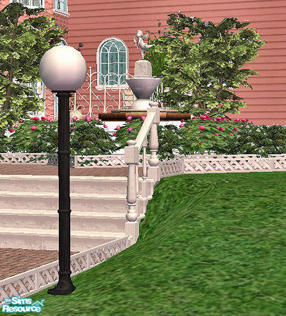 Sims 2 — Nostalgic Garden Globe Light 1 by chrissy6930 — Nostalgic Garden Globe Light 1 (large). No cheatcode required
