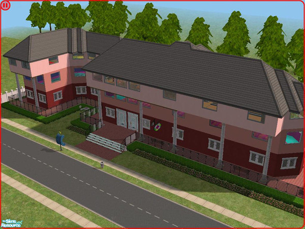 Sims 2 — Z.A.V's Mall by Sheera — Beautiful mall,for sims to enjoy their time.On 1st floor there is a resturant,bar &