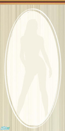 Sims 2 — Moonraker Bedroom - Wall04 by Cloisonne — Silhouette Bond female.