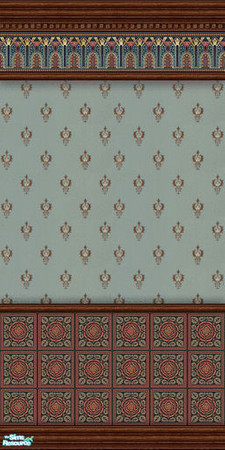 Sims 2 — Elegant Period Wall Coverings - 07 by Donnha — 