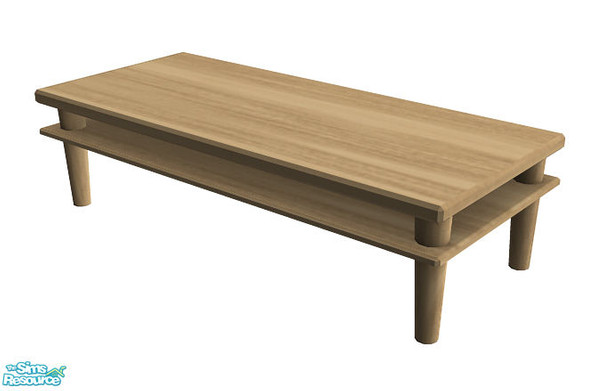 Sims 2 — Tori Living Room - Coffee Table by sim_man123 — New coffee table mesh, part of my Tori Living Room.