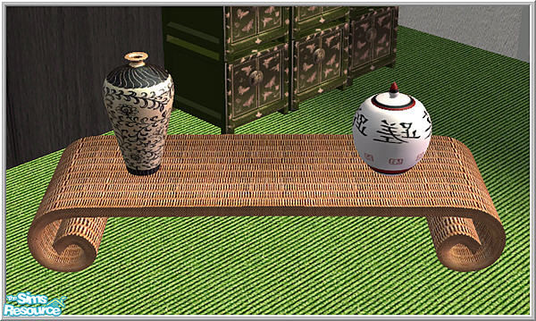 Sims 2 — moden asia - B43 Asia Coffeetable Recol3 by Birgit43 — 