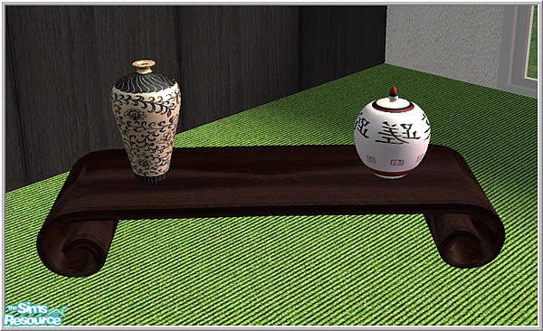 Sims 2 — moden asia - B43 Asia Coffeetable Mesh by Birgit43 — 