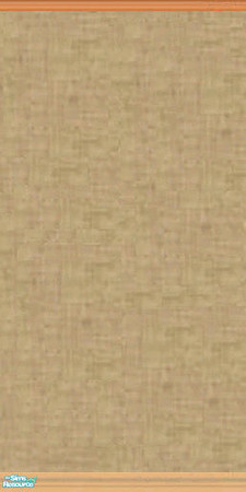 Sims 2 — Burlap with Wood Trim by darci321 — Catalog placement: wallpaper Accessory Wall to Cat in the Window. Created by