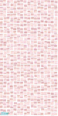 Sims 2 — dink_wall_cake1_pink_mosaic by dinkytink — Part of a set of 22 coordinating interior AND exterior walls and