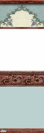 Sims 2 — The Set - M2 by Lorah — Victorian. Blue, pink, cream, gold, mahogany. Simply nice.