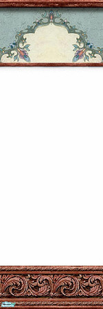 Sims 2 — The Set - M1 by Lorah — Victorian. Blue, pink, cream, gold, mahogany. Simply nice.