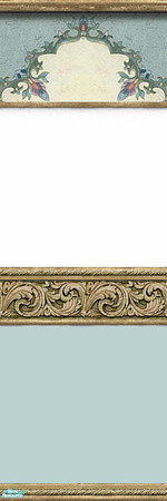 Sims 2 — The Set - 2 by Lorah — Victorian. Blue, pink, cream, gold, mahogany. Simply nice.