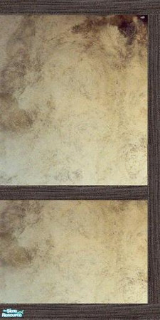 Sims 2 — Tudor Wall Building Set Wall 3 - Right by galilea — Mellow, aged wall with timbering that looks well on