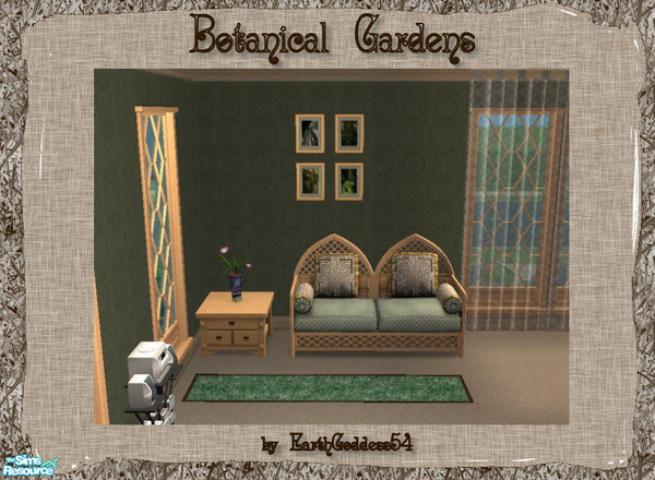 Sims 2 — Botanical Gardens by EarthGoddess54 — For those that enjoy soft, natural decor, I bring you Botanical Gardens.