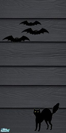 Sims 2 — evi Decorate Spooky! - 6 by evi — Time to decorate your houses spooky for this years halloween. Black wooden