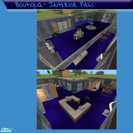 Sims 2 — Boutiqua by simmyfan2852 — The latest chic little boutique to your neighborhood is here! A cozy, home like