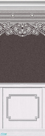 Sims 2 — Lace Walls in Taupe - Individual Item by maylynn55 — Made by maylynn55 - Please feel free to use any of my walls