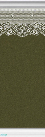 Sims 2 — Lace Walls in Khaki - Individual Item by maylynn55 — Made by maylynn55 - Please feel free to use any of my walls