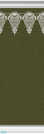 Sims 2 — Lace Walls in Khaki - Individual Item by maylynn55 — Made by maylynn55 - Please feel free to use any of my walls