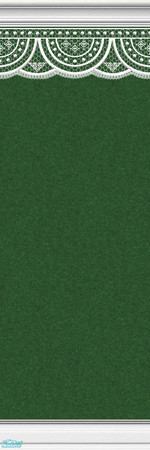 Sims 2 — Lace Walls in Jade - Individual Item by maylynn55 — Made by maylynn55 - Please feel free to use any of my walls