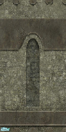 Sims 2 — CastleWall by The_Unicorn — -