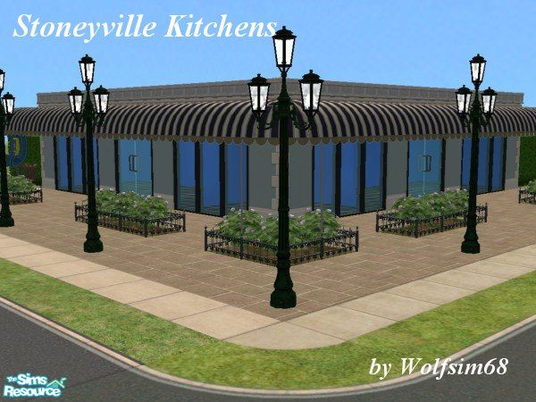 Sims 2 — Stoneyville Kitchens by Wolfsim68 — We stock a complete range of kitchen counters & appliances priced to
