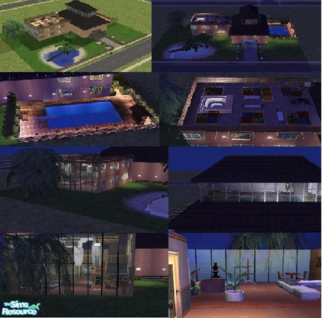 Sims 2 — 92 Crystal Falls by buoptip — This home waw built for a multimillion doller reel estate tycoon and now your sims
