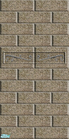 Sims 2 — Bricks The Walls - 7b by Lorah — Matches; The Floors in blue, pink, brown, green, etc.