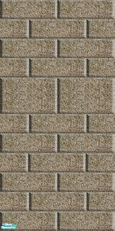 Sims 2 — Bricks The Walls - 7a by Lorah — Matches; The Floors in blue, pink, brown, green, etc.