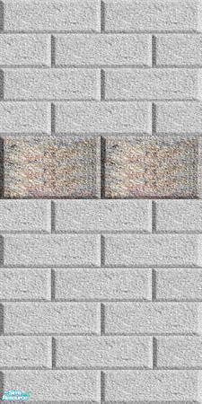 Sims 2 — Bricks The Walls - 3a by Lorah — Matches; The Floors in blue, pink, brown, green, etc.