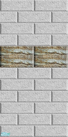 Sims 2 — Bricks The Walls - 2a by Lorah — Matches; The Floors in blue, pink, brown, green, etc.