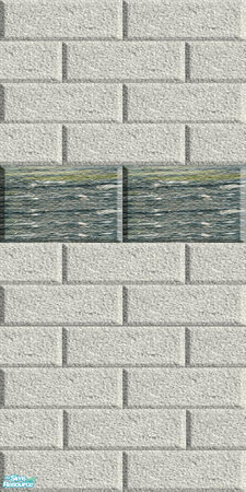 Sims 2 — Bricks The Walls - 1a by Lorah — Matches; The Floors in blue, pink, brown, green, etc.