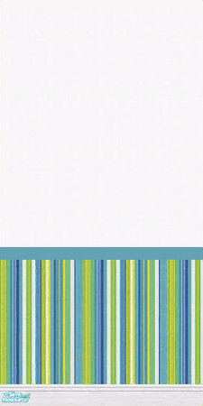 Sims 2 — Green Stripes Wall 02 by TKayO by TKayO — Pretty green and blue stripes for your Sims walls. Part of the Green