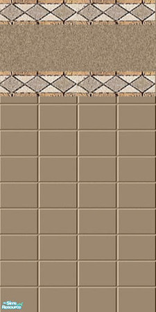 Sims 2 — Poured Granite 7 W3 by iZazu — Poured Granite Set includes walls and floors for your sim homes. Never to mildew