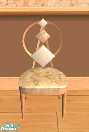 Sims 2 — D2DDM Diamond back chair Orange by D2Diamond — 10 fun designs to complete your kitchen!