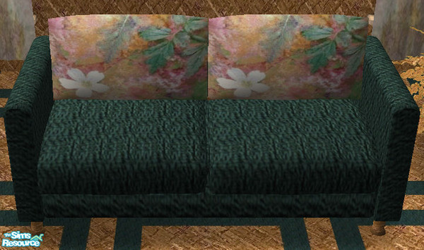 Sims 2 — TC 62 Isabel Loveseat by H3wwy — Texture Challenge 62. Recolour of Shakeshaft\'s Isabel Natural , using the
