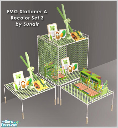 Sims 2 — FMG Stationer A - Recolor set 3 by Sunair — FMG Stationer A - Recolor set 3 (nature)