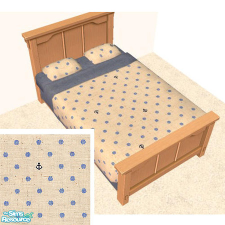 Sims 2 — Kid's Bedding Collection - Anchors Away by agaliha5 — 