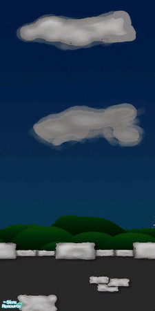 Sims 2 — The Black Royals - Wallpaper(cloudy) by Morganthe — 