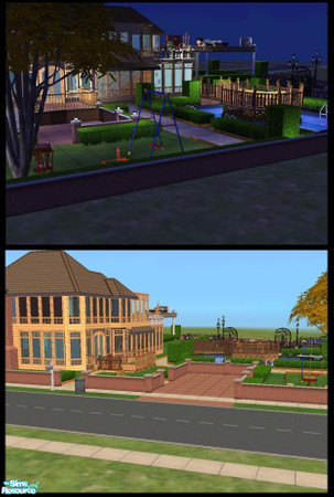 Sims 2 — 1000 Windows by ookc7 — Cost : 225.833( 3 x 3 ) A House with so many window (FURNISHED!Has 3 bedrooms w/ 3