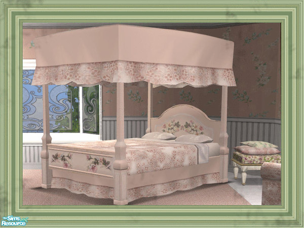 Sims 2 — Shabby Chic for Spring - Beds - Bedding by thkehne — 
