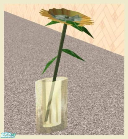Sims 2 — Alena Dining Room - Plant by NewSimSimGirl — Part of a small set with table and matching chairs plus a vase, to