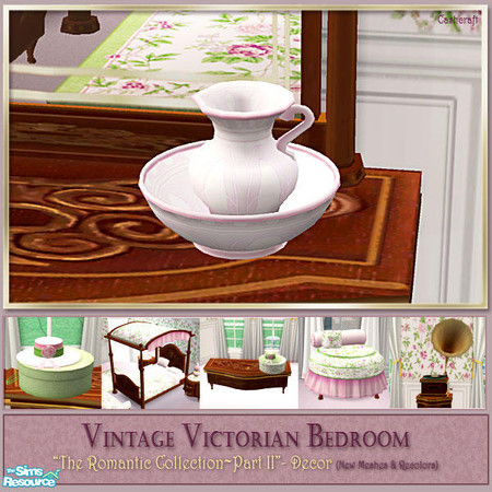 Sims 2 — Victorian Bedroom Decor - Pitcher by Cashcraft — Decorative and furniture pieces for the Vintage Victorian
