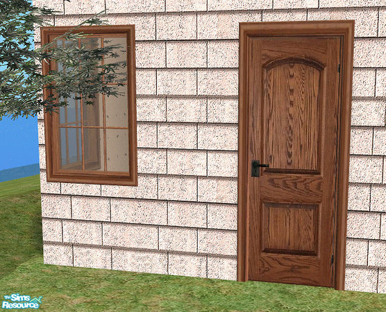 Sims 2 — jsf Panel Doors - Recolor 3 by Bitzybus — ***IMPORTANT: This is a recolor, you must have the door mesh