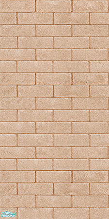 Sims 2 — JJs salmon second floor stone mid by thesorceress — Made by request, by The Sorceress. Also for Mac players.